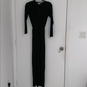 Tobi wrap maxi dress